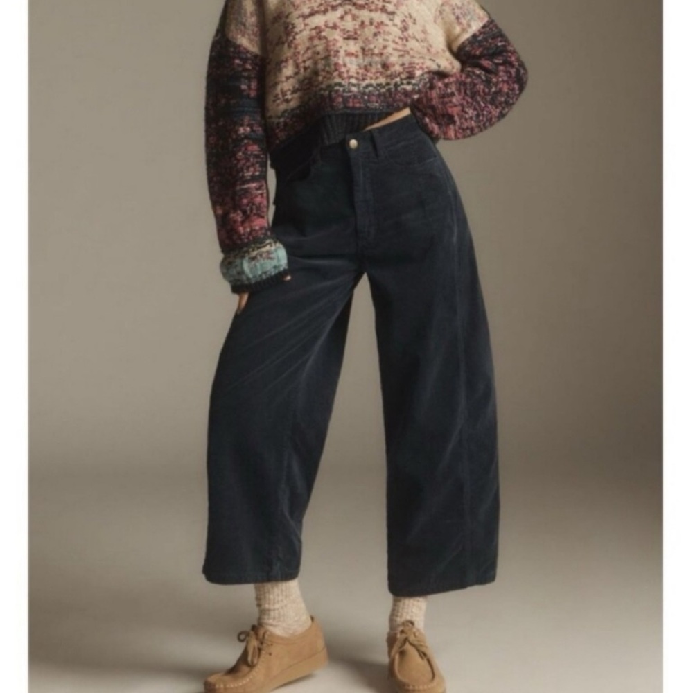Anthropologie Pilcro Corduroy Barrel Pants
